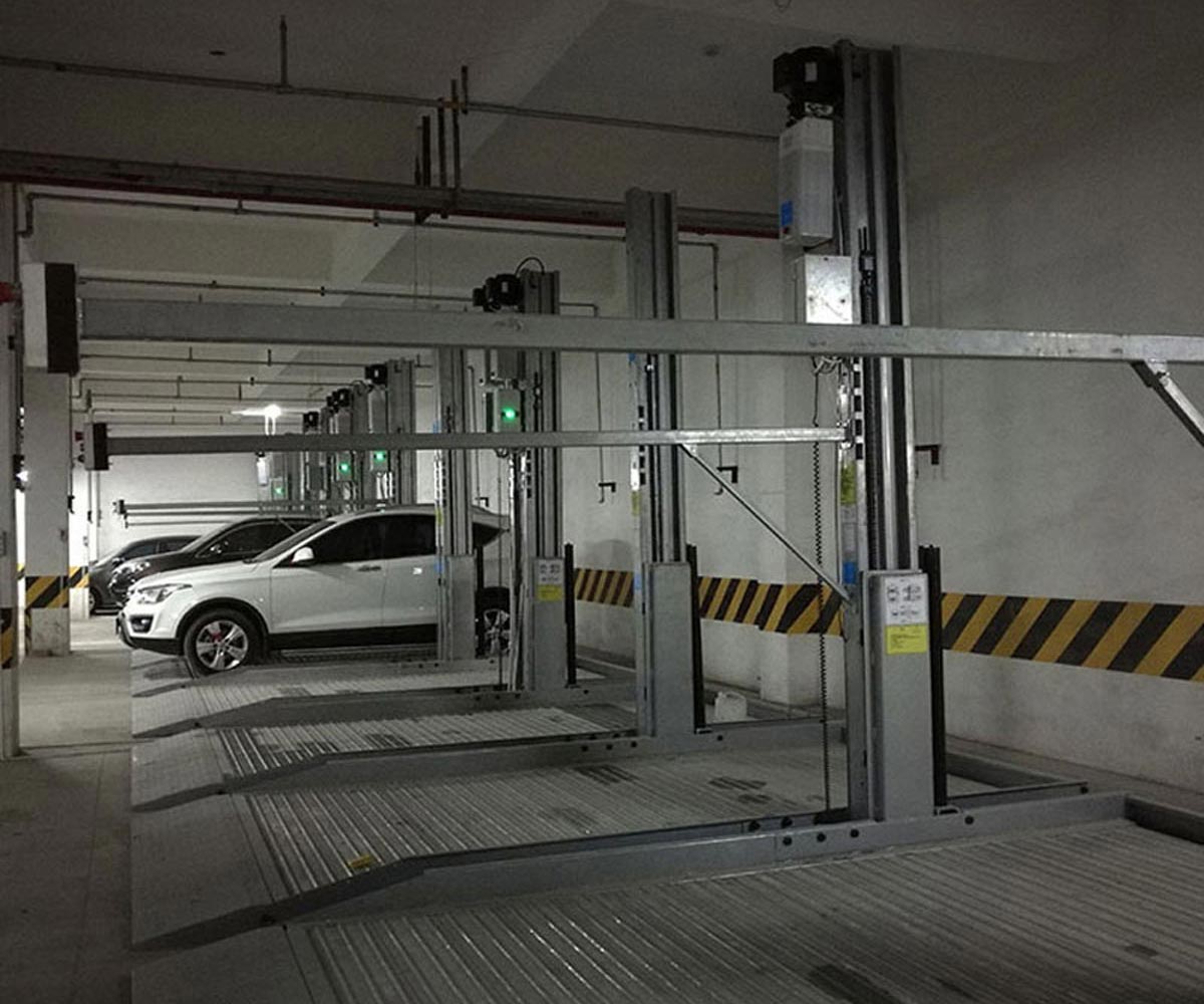 達(dá)州兩層升降橫移立體停車(chē)短租