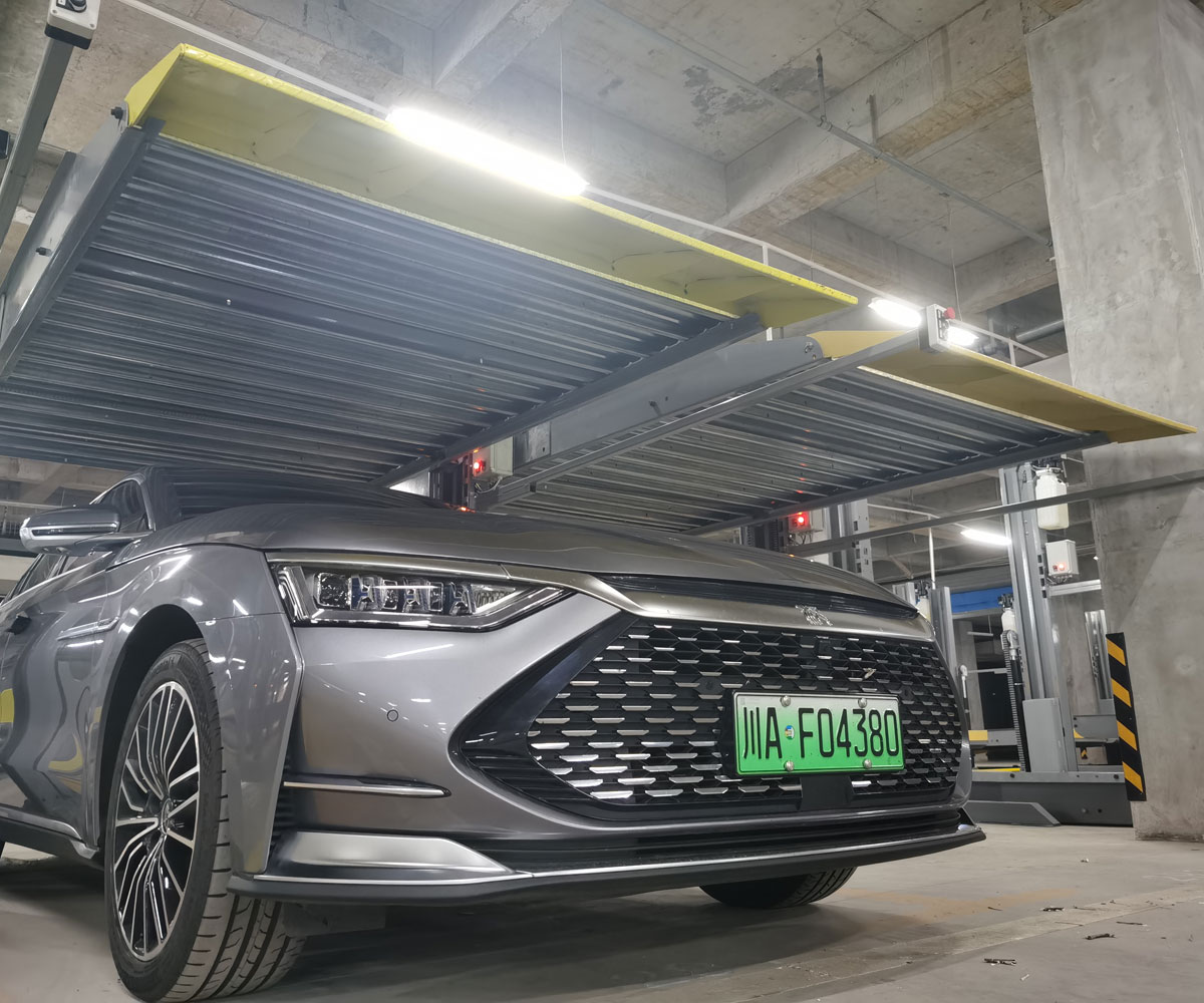 簡(jiǎn)陽兩層升降橫移機(jī)械式停車設(shè)備收購