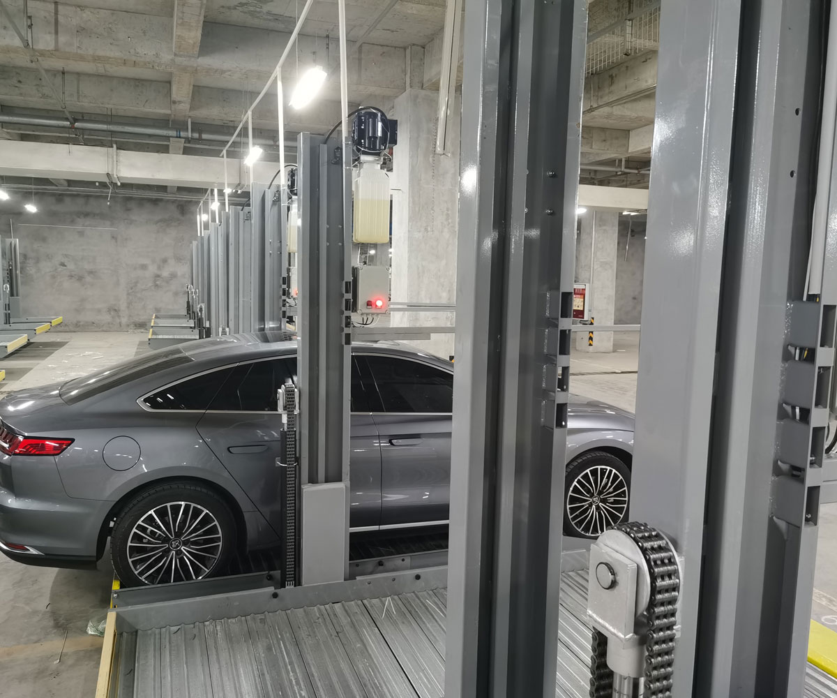 大竹PSH升降平移式立體車(chē)庫(kù)停車(chē)設(shè)備二手