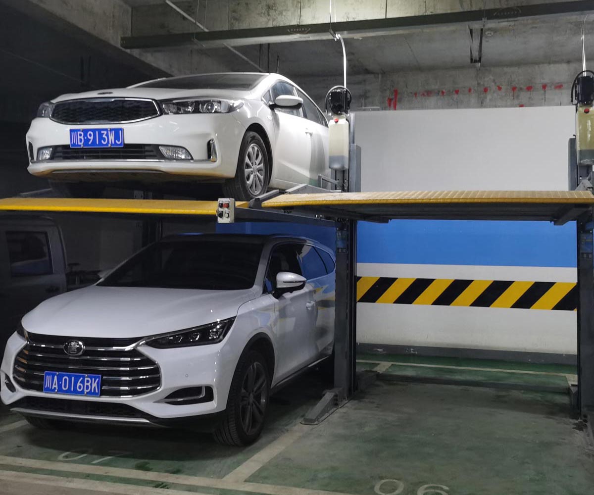 東坡兩柱式機械式停車位收購