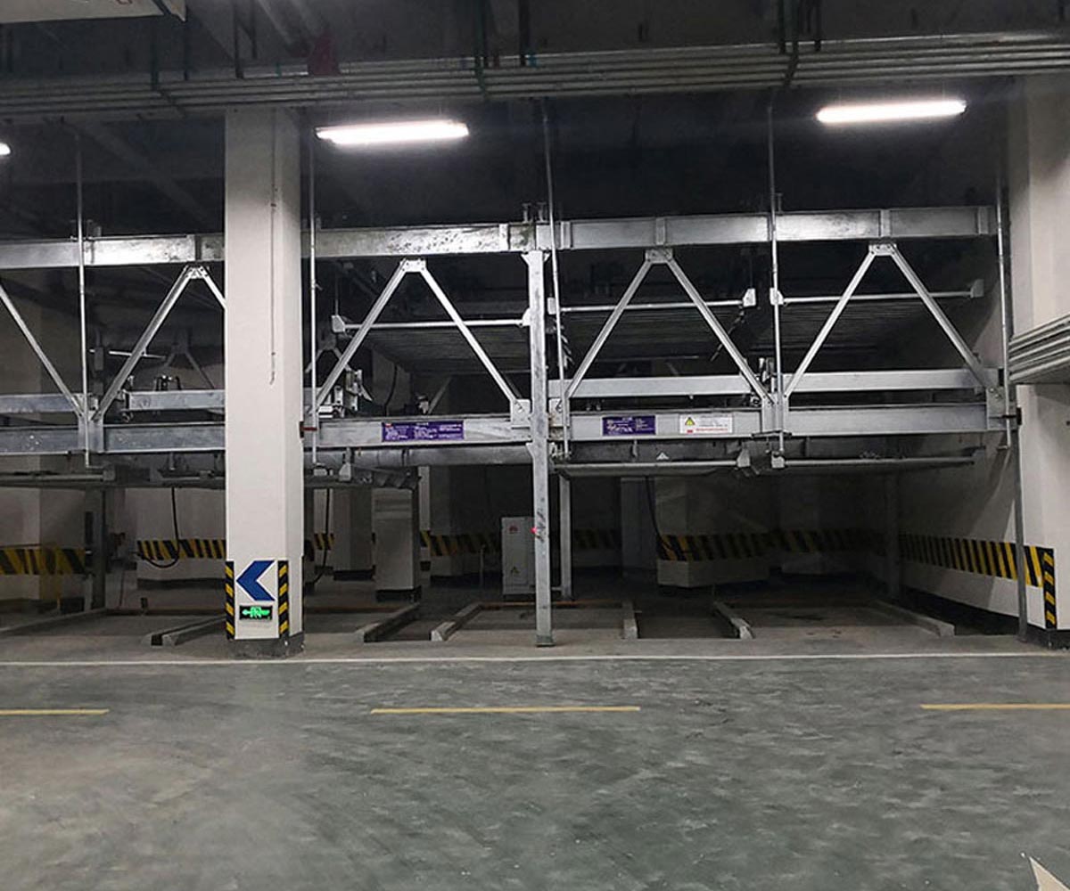 秀山雙層簡易類機械式立體停車設(shè)備回收