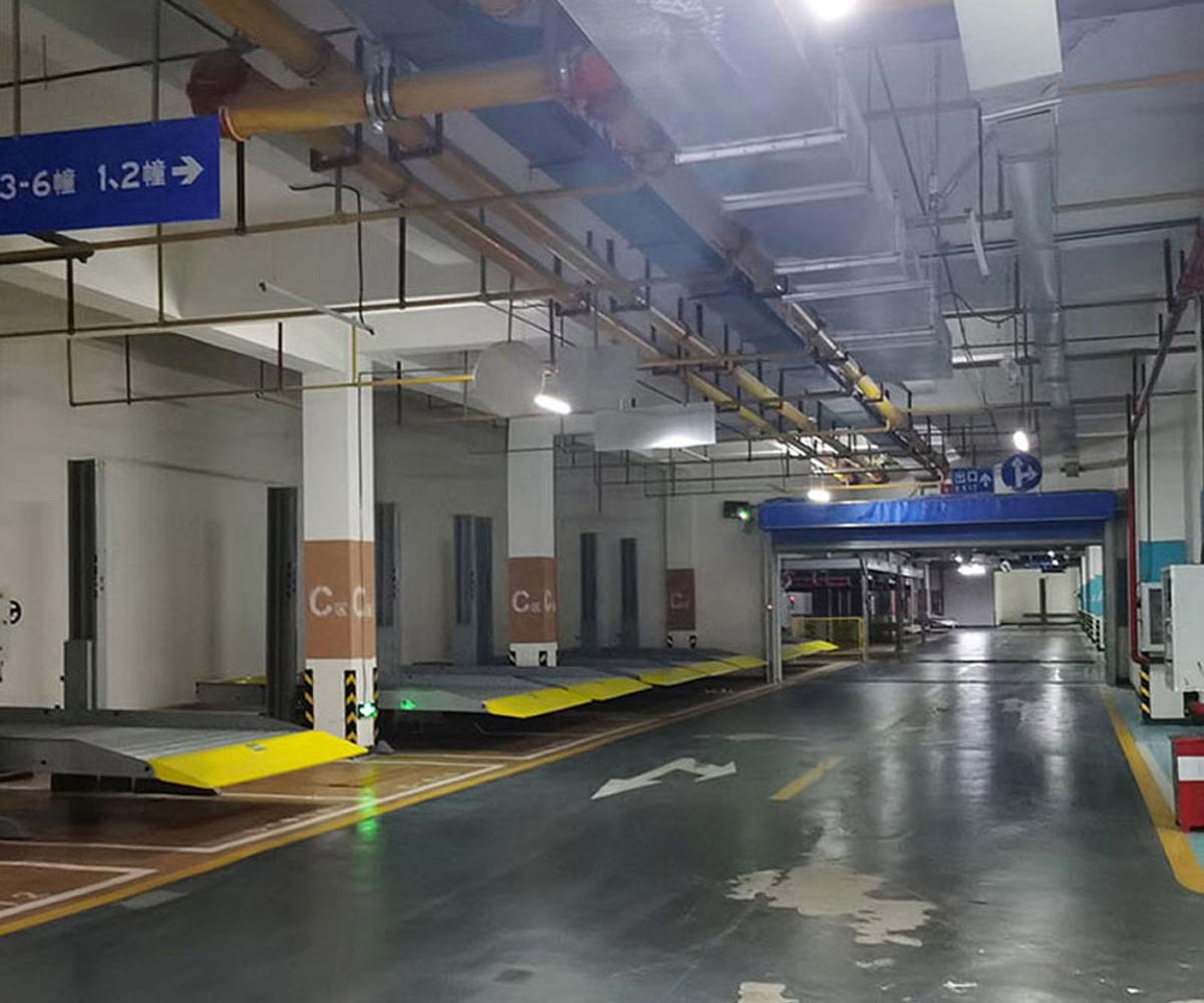 渝中PSH升降平移停車位拆除