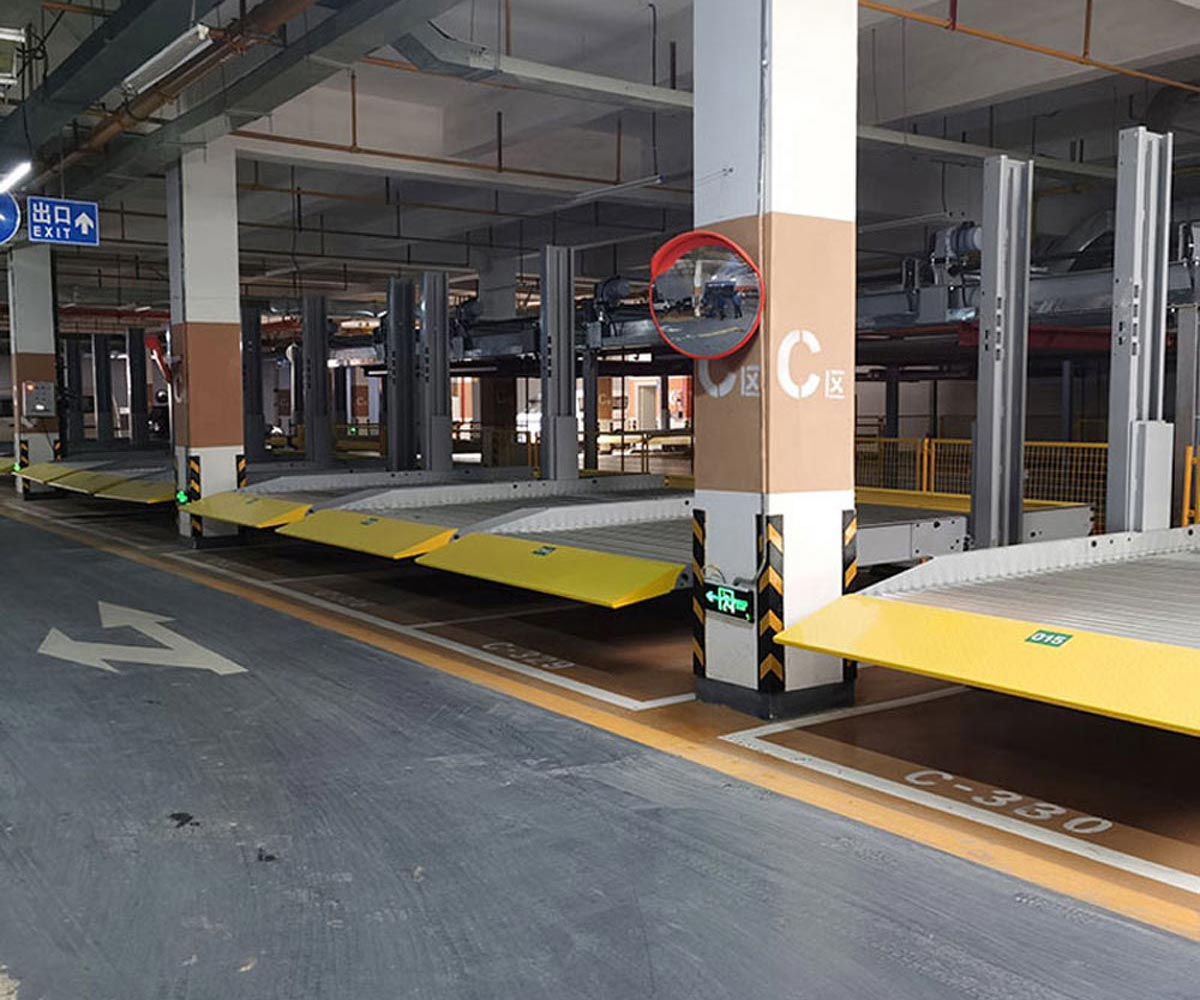 西區(qū)家用機械停車改造