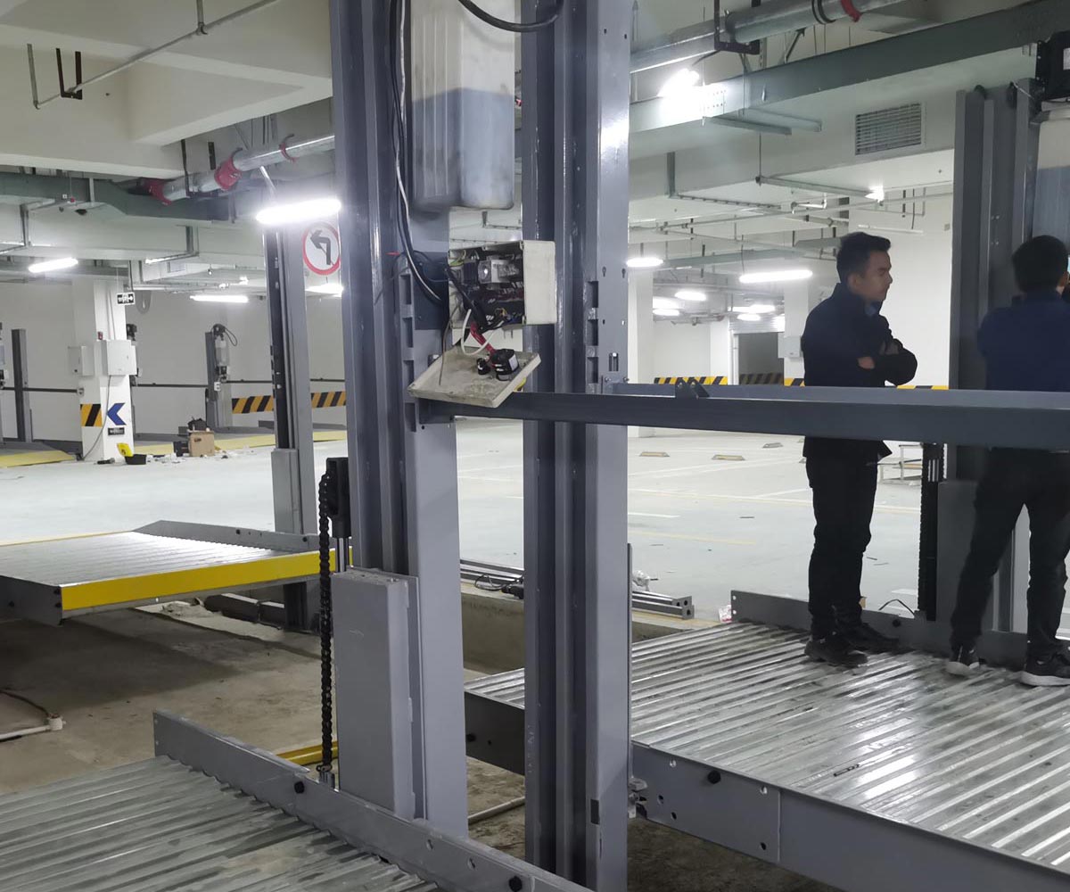 丹巴2層機械式立體停車設備維保