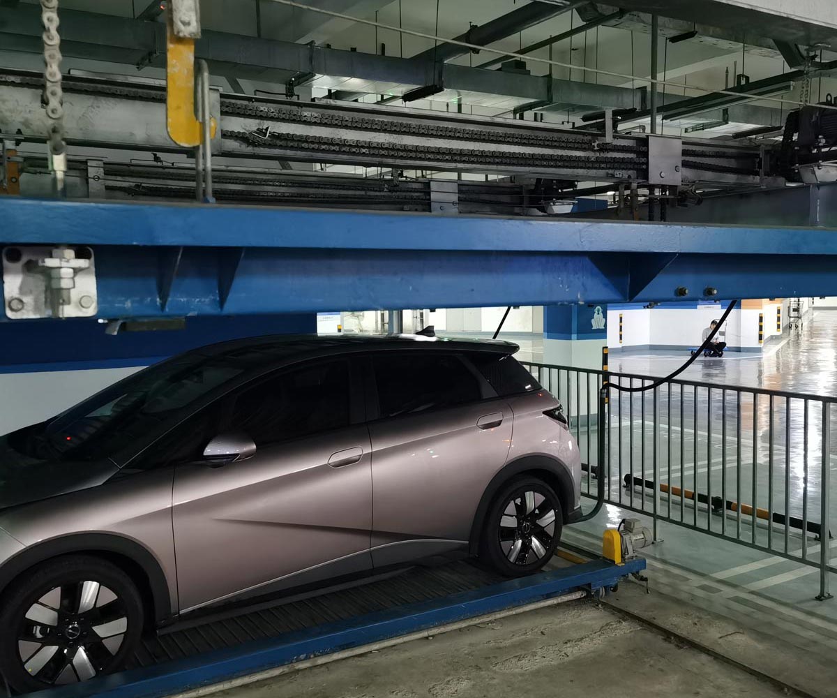 雙柱升降式機(jī)械式停車位改造