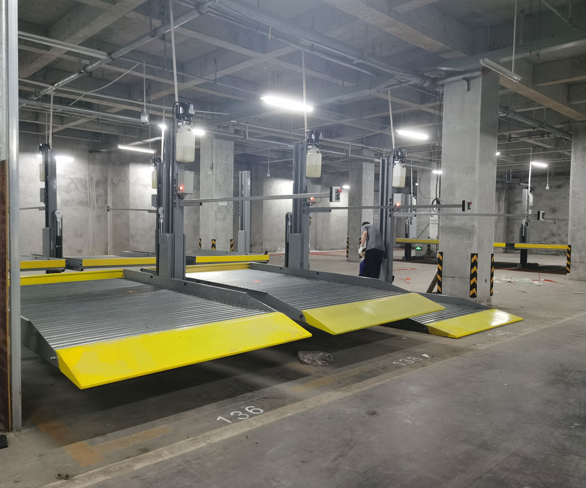 北川PSH橫移式立體停車庫拆除