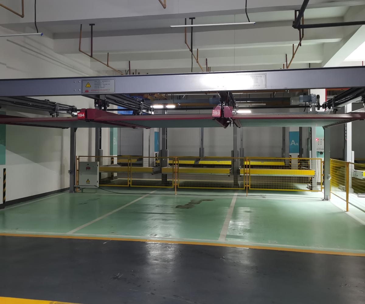 沙灣二層簡易式機械式停車庫