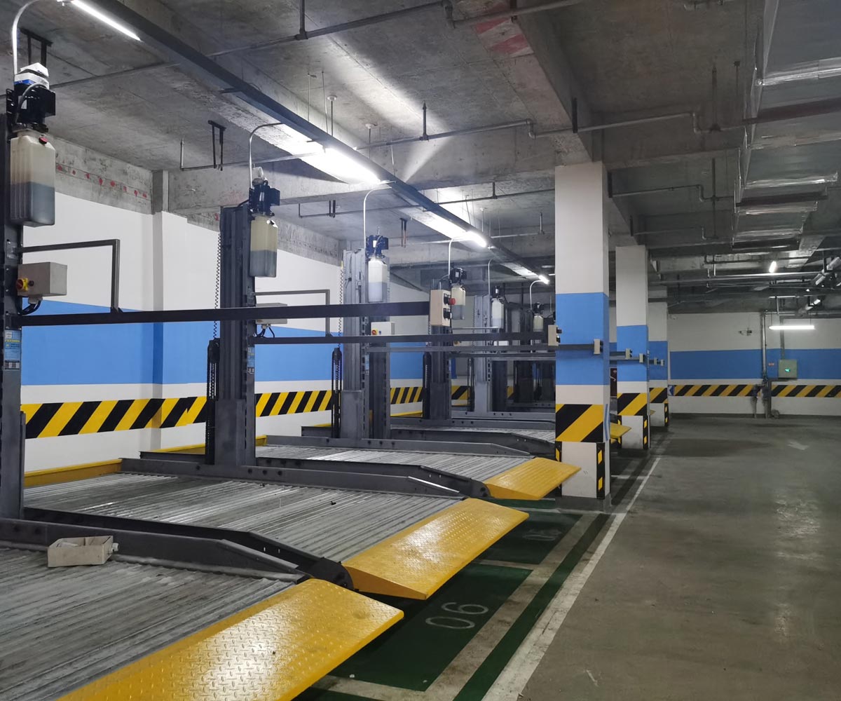 秀山4柱機械式停車庫