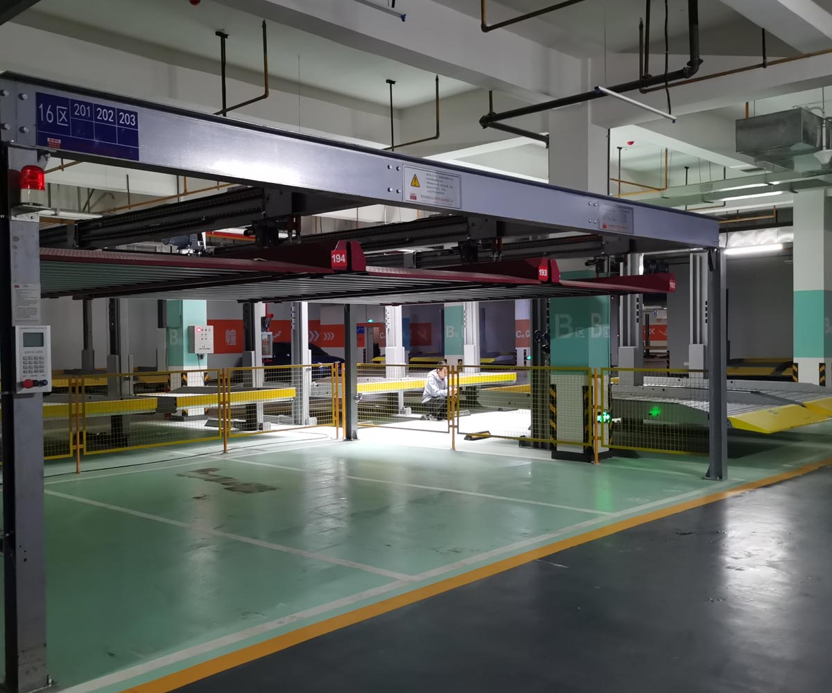 大竹俯仰機(jī)械立體停車(chē)設(shè)備