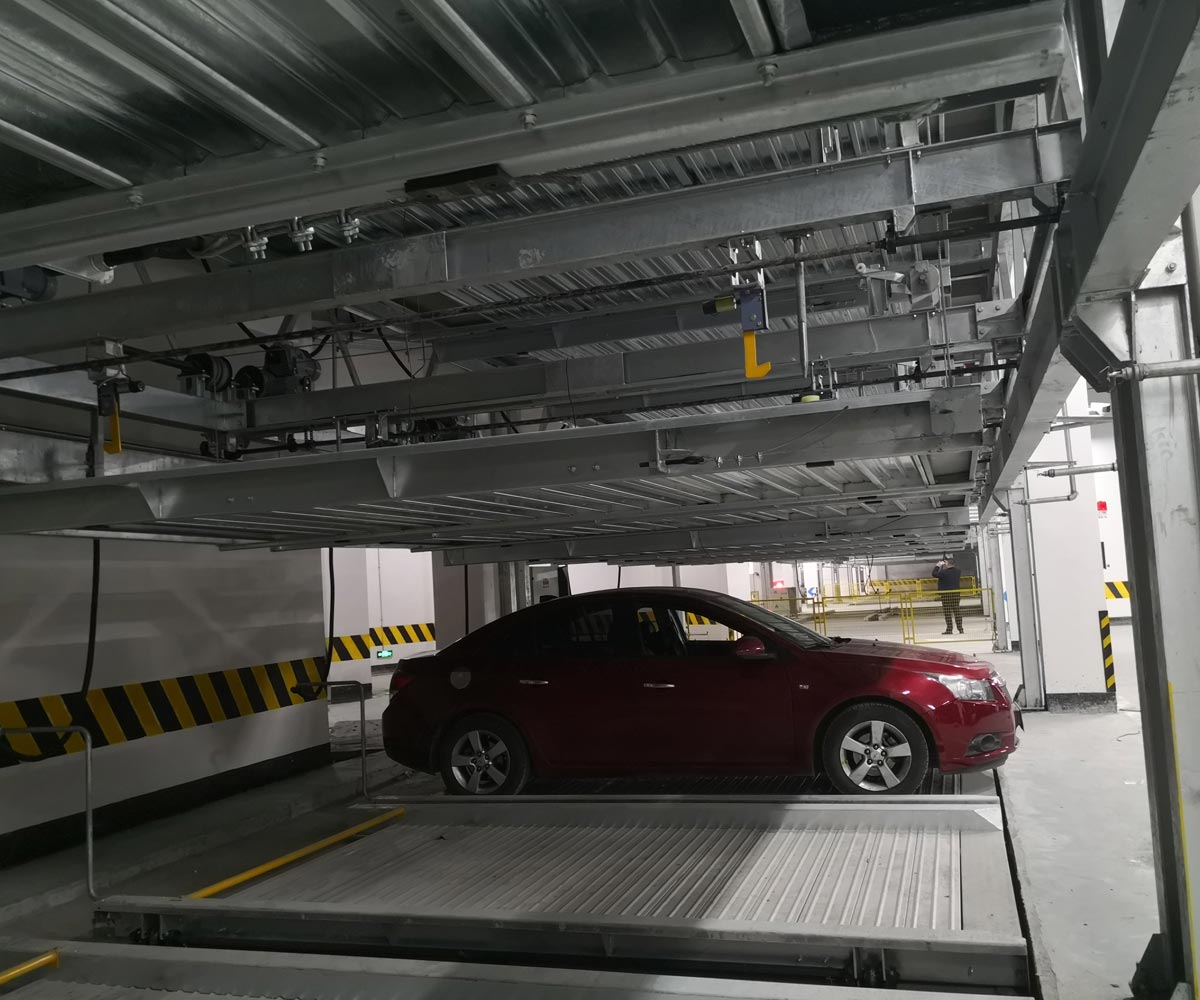 渝中PSH7七層升降橫移機械式立體停車設(shè)備