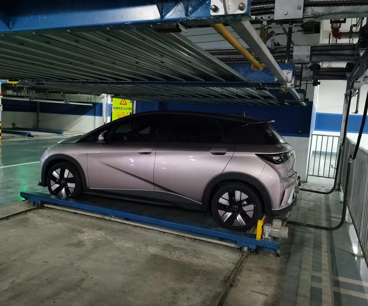 西充雙層升降橫移式停車立體車庫